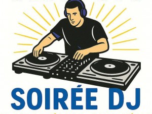 Mercredi 16 juillet : bal avec DJ place de la Mairie